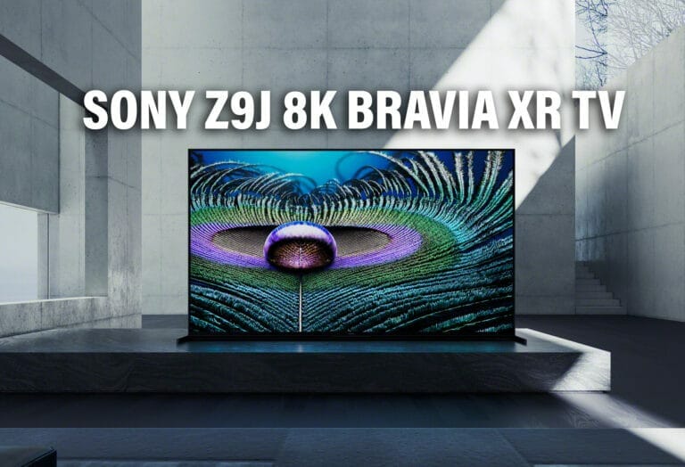 Sony Z9J: 8K Bravia XR Fernseher der MASTER Series (CES 2021)