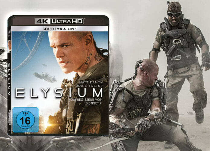 Elysium ist ein audiovisuelles Highlight auf 4K Blu-ray