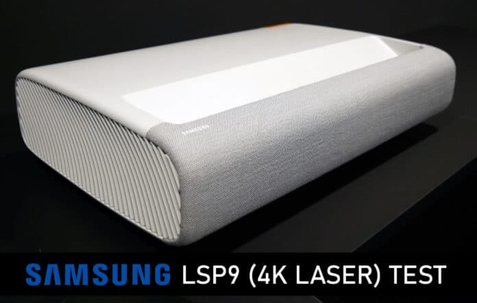 Der Samsung LSP9 4K Laser Projektor im Test