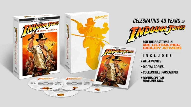 „Indiana Jones – 4-Film-Collection“ 4K Blu-ray Steelbooks jetzt vorbestellbar!