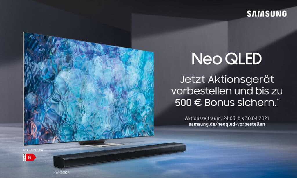 Bei der Preorder-Aktion gibt es bis zu 500 Euro als Cashback