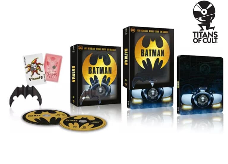 Batman (1989) erscheint als exklusives „Titans of Cult“ Steelbook auf 4K Blu-ray