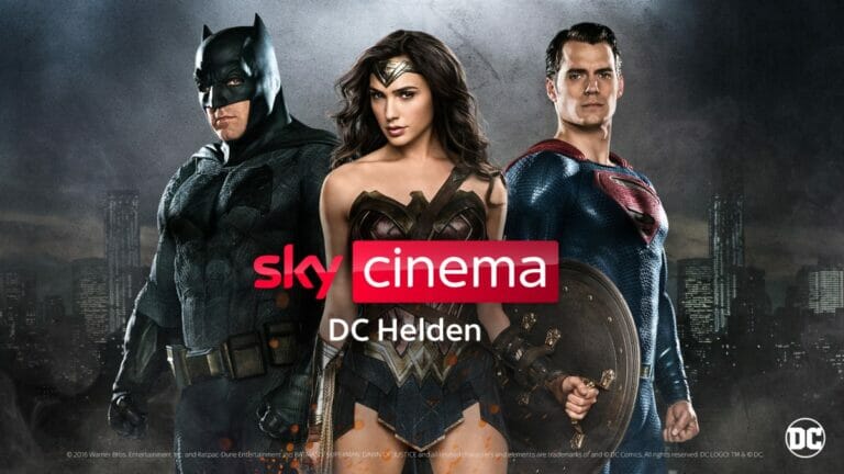 Sky Cinema DC Helden: Pop-Up-Sender startet am 30. April 2021