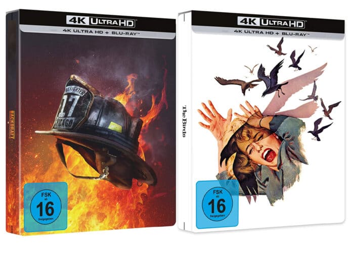 Die Designs der limitierten 4K Blu-ray Steelbooks von 