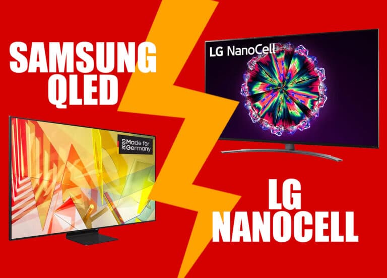 Bestpreis-Battle: Samsung QLED gegen LG NanoCell (Nur heute)