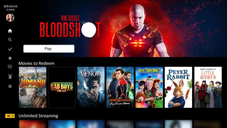 Sony Bravia Core führt noch 2023 Dolby Atmos ein