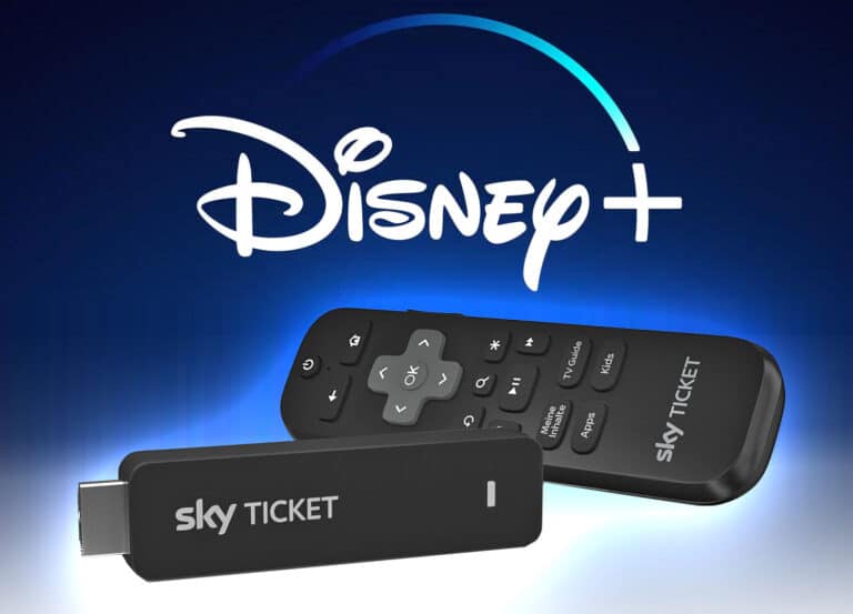 Disney+ ab sofort auch auf dem Sky Ticket TV-Stick verfügbar