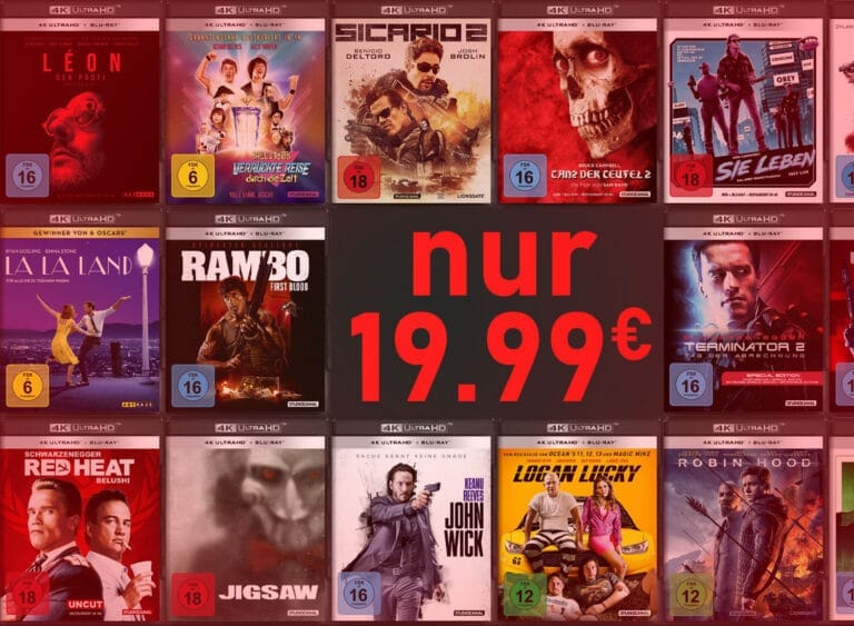 jpc.de reduziert unzählige 4K UHD Blu-rays von Studiocanal auf 19.99 Euro!