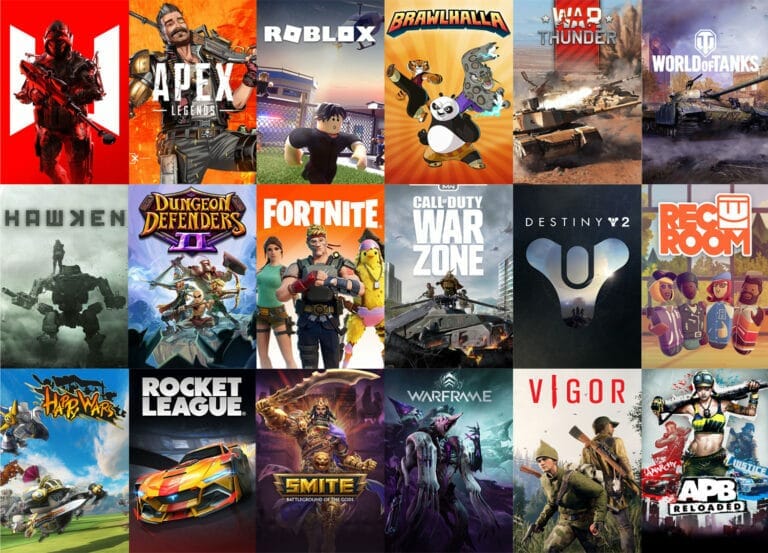 Online-Multiplayer auf Xbox Live ist jetzt für über 50 Free-to-Play-Titel kostenlos!
