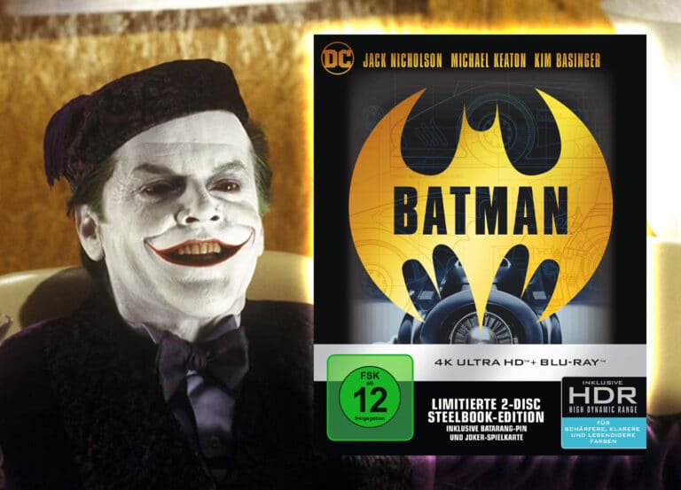 Batman als 4K UHD Blu-ray Steelbook im Test: Klassiker in neuem Glanz