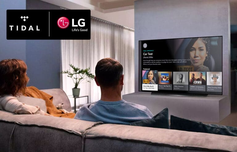 Tidal Musikstreaming-App erreicht LG Smart TVs (ab 2018) inkl. Dolby Atmos