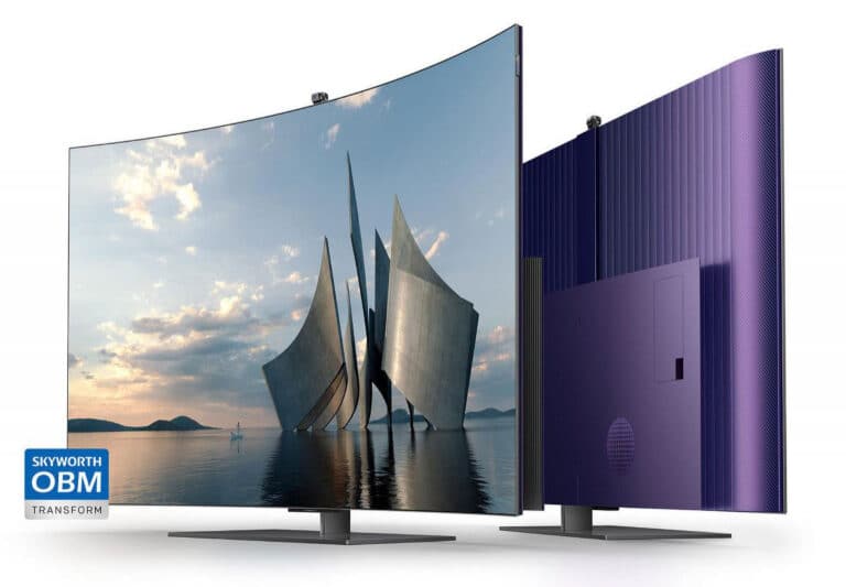 Skyworth W82: Dieser biegsame 4K OLED TV mit HDMI 2.1 ist „leider geil“