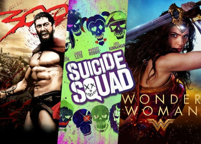 300, Suicide Squad und Wonder Woman für günstige 3.99 Euro je Titel absahnen (4K / Dolby Atmos / Dolby Vision)