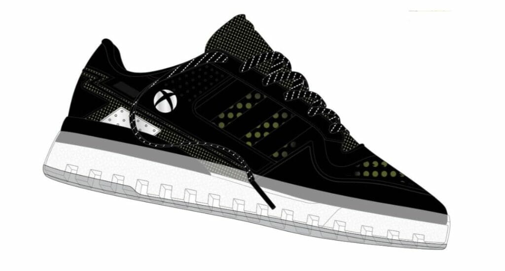 So könnte einer der Xbox-Sneaker aussehen.