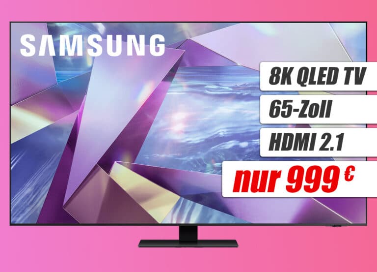 Samsung 8K Fernseher für unter 1.000 Euro im Angebot (Q700T)