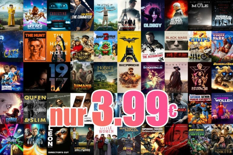4K Filme: Über 50 Titel für je nur 3.99 Euro kaufen (iTunes) – UPDATE
