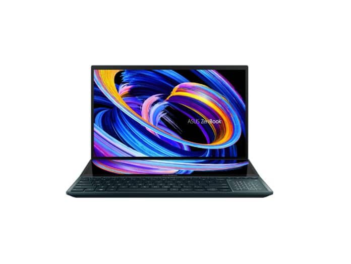 Das Asus ZenBook Pro Duo 15 OLED nutzt zwei 4K-Screens