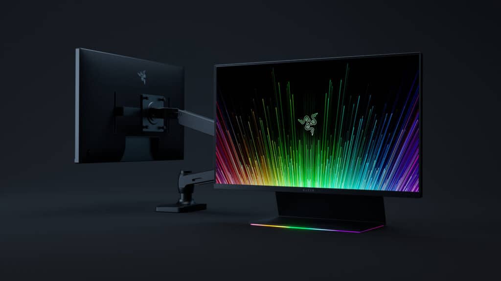 Der Razer Raptor 2 löst mit QHD (2.560 x 1.440 Pixeln) auf.