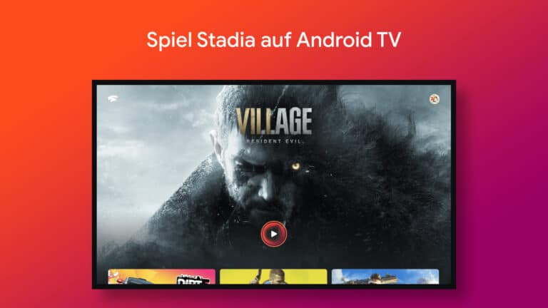 Google Stadia für Android TV: Die App ist da