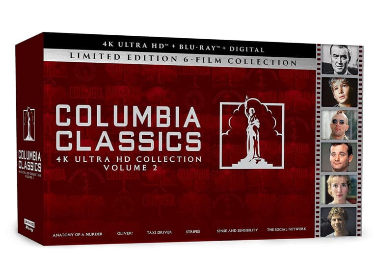 Zweite Columbia Classics Limited Edition mit sechs Filmen auf 4K Blu-ray (Taxi Driver, The Social Network…)