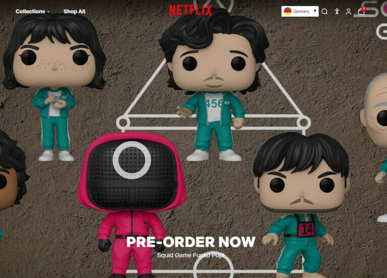 Wusstet ihr, dass Netflix einen Merchandise-Online-Shop besitzt?