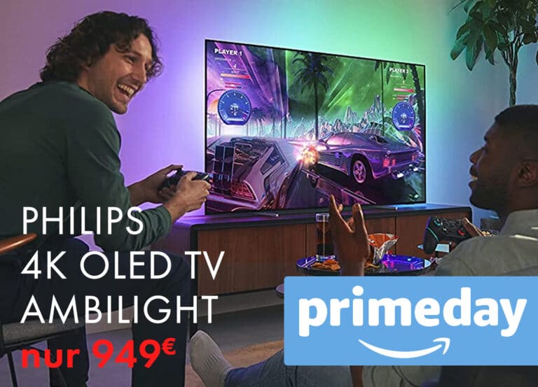 Philips 4K OLED TV mit Ambilight für unter 1.000 Euro (Prime Day)