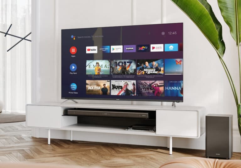 Sharp präsentiert neue „rahmenlose“ 4K Android TVs für Deutschland