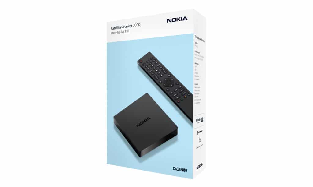 Im Handel kostet der Nokia Satellite Receiver 7000 nur 39,90 Euro.