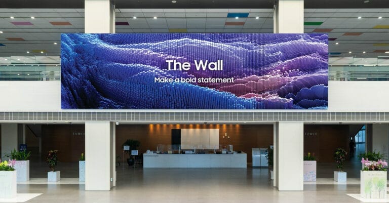 Samsung The Wall: Micro-LED-Displays mit mehr als 1.000 Zoll starten