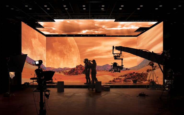 Samsung The Wall: Micro-LED-Screens kommen für virtuelle Filmstudios zum Einsatz