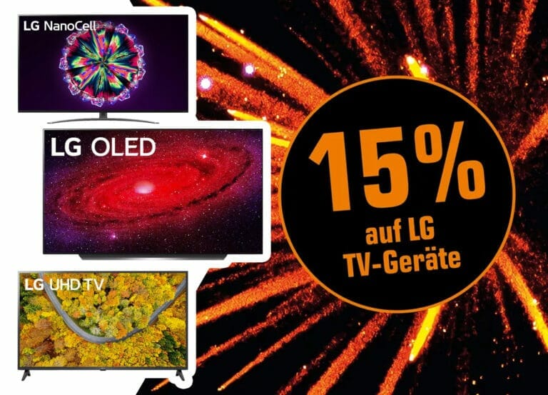 15% Direktabzug auf LG TVs – z.B. 65 Zoll CX 4K OLED für nur 1.512 Euro! (Saturn)