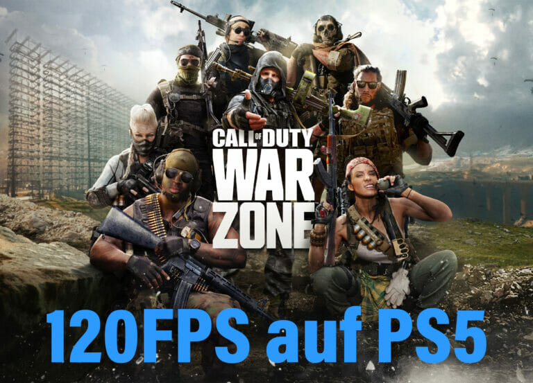 So aktiviert ihr 120fps bei Call of Duty: Warzone auf der PS5
