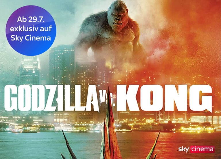 Sky zeigt „Godzilla vs. Kong“ in 4K Ultra HD, Dolby Atmos und Gähn-SDR