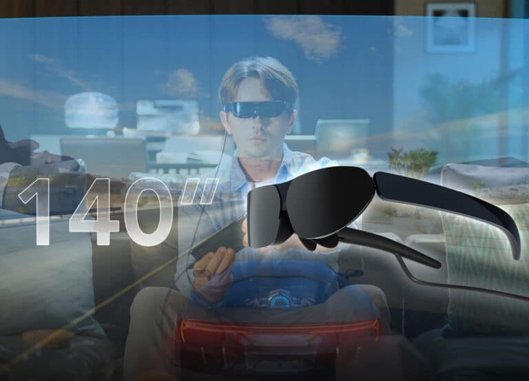 Portables Kino: TCL Nxtwear G Brille simuliert 140 Zoll-Leinwand
