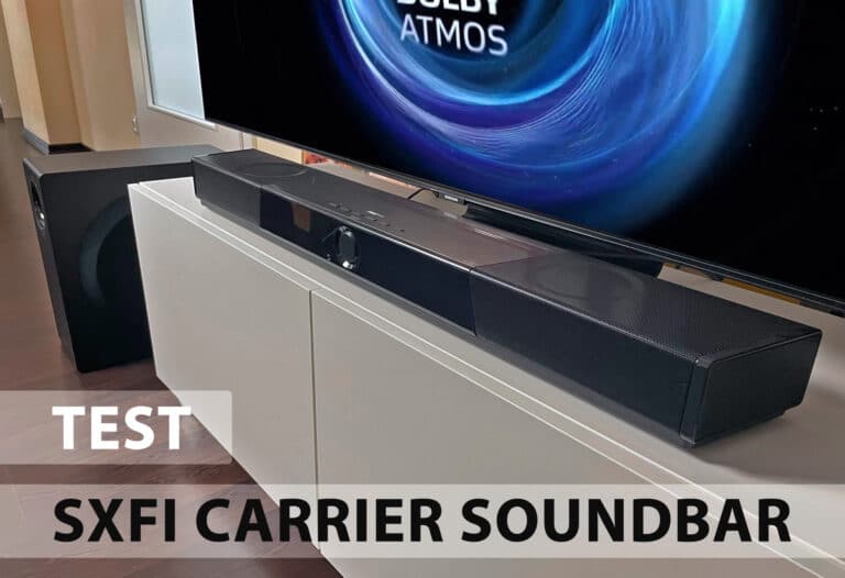 Creative SXFI Carrier im Test: Erste Dolby Atmos Soundbar mit HDMI 2.1