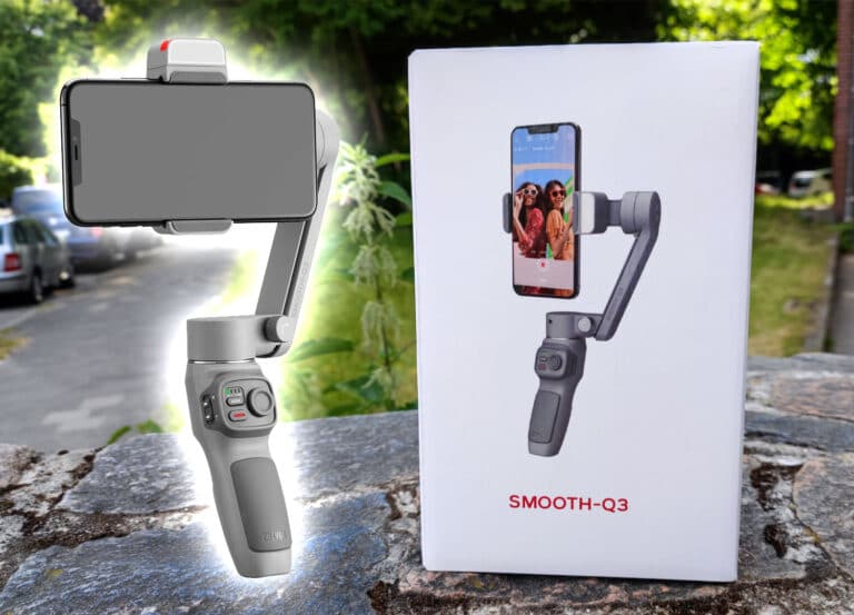 Zhiyun Smooth Q3 im Test: Kompakter Smartphone-Gimbal