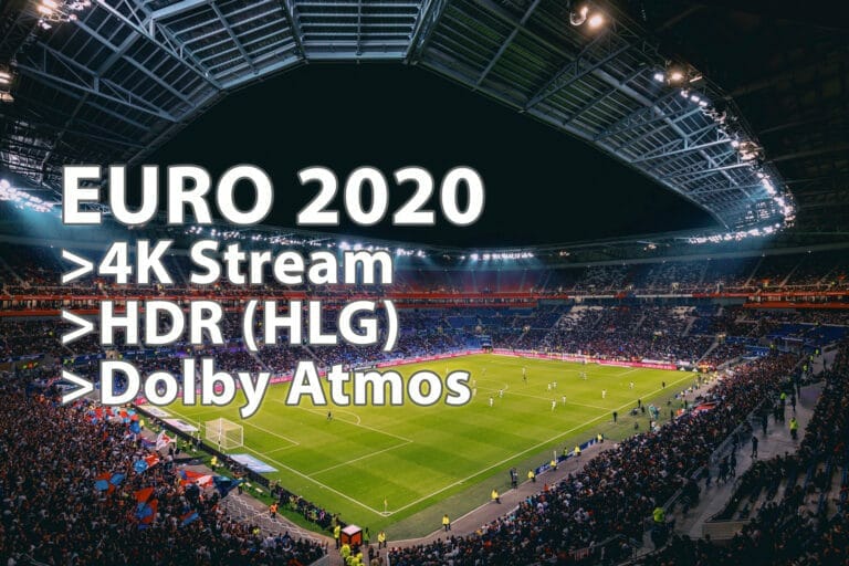 UEFA Euro 2020: Nur Polen und Malaysia übertrugen 4K-Stream mit HDR und Dolby Atmos!