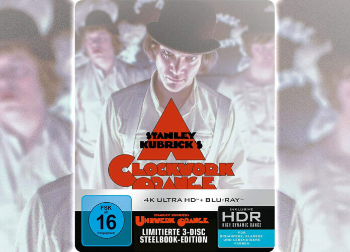 Uhrwerk Orange 4K Blu-ray Steelbook