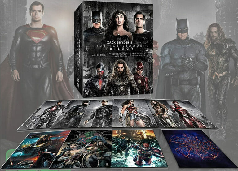 „Zack Snyders Justice League Trilogie“ erscheint als limitierte 4K Blu-ray Sonderedition