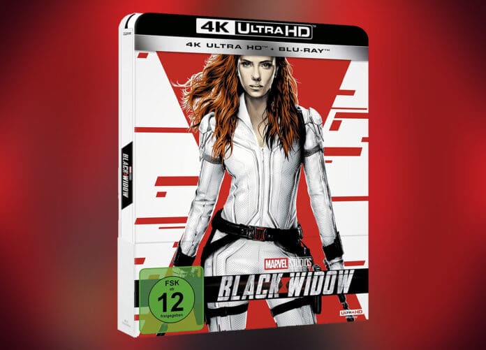 Black Widow 4K Blu-ray Steelbook vorbestellen