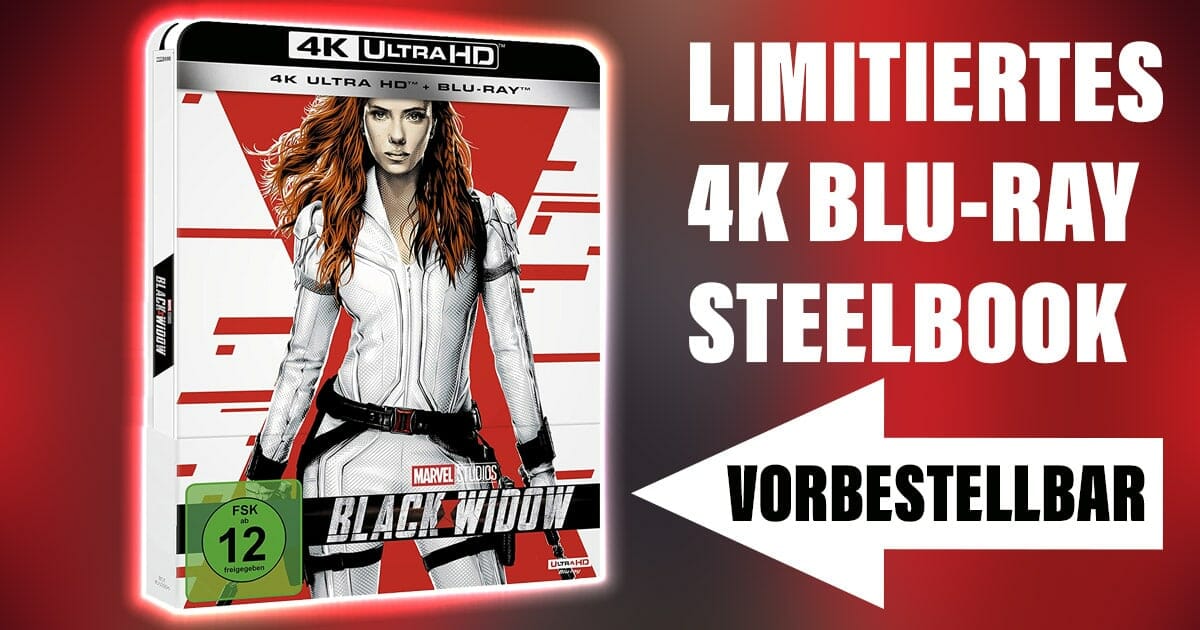 Black Widow Jetzt Als Limitiertes 4k Blu Ray Steelbook Vorbestellbar