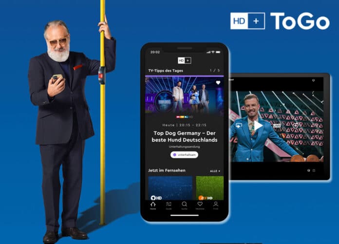 Mit HD+ ToGo könnt ihr über 50 HD-Sender auf mobilen Geräten mit iOS und Android streamen || (c) HD+