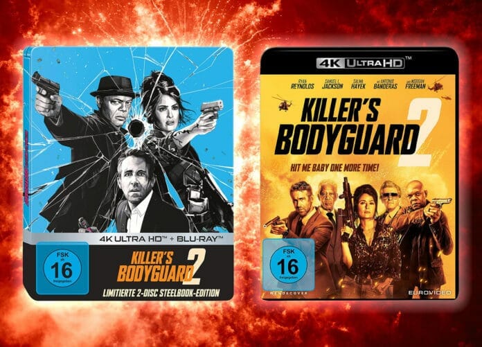 Killers Bodyguard 2 erscheint in 4K mit HDR10, Dolby Vision und Dolby Atmos