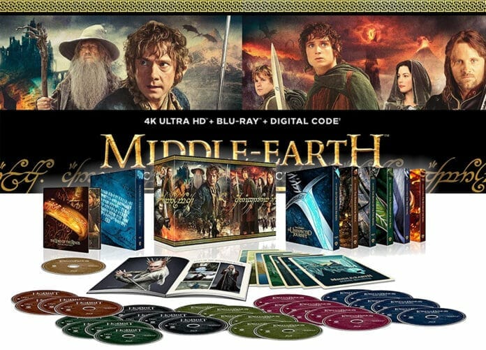 Die Mittelerde Complete Collection auf 4K Blu-ray enthält die Kinofassung und Extended Versionen!