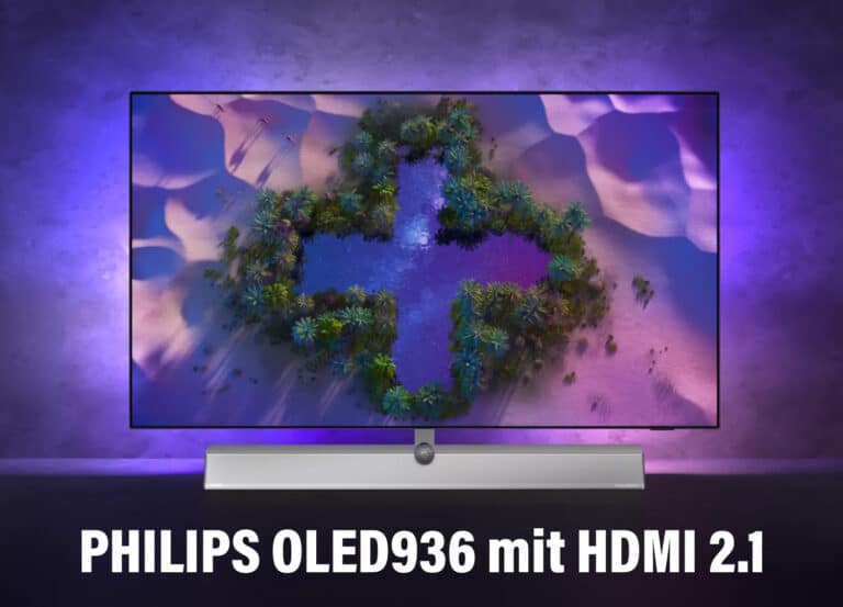 Philips OLED936: 4K OLED TV mit Ambilight und P5 Prozessor mit AI+ enthüllt
