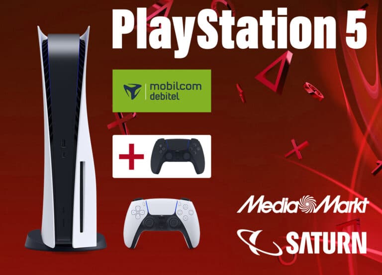 PlayStation 5 + Dualsense Controller für nur 1 Euro mit diesen Handyverträgen!