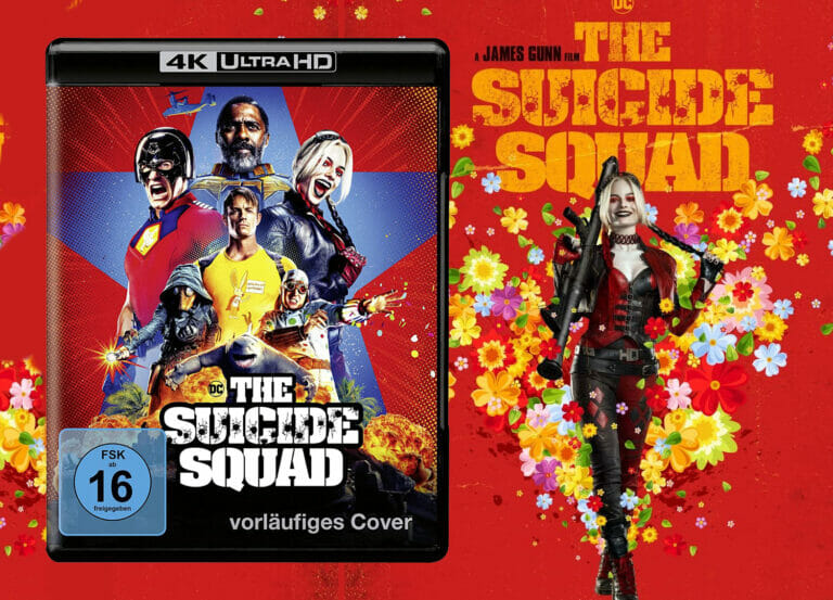 „The Suicide Squad“ 4K Blu-ray: Finales Cover, Termin und Steelbook-Variante!