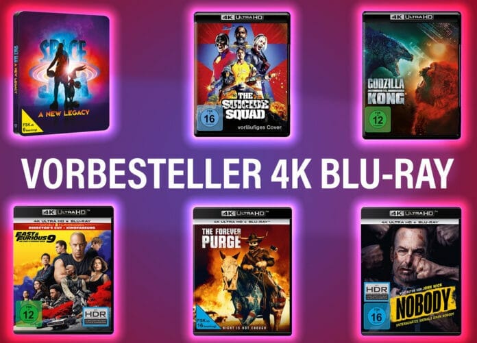 Das sind die Vorbesteller-Highlights auf 4K UHD Blu-ray bis Ende 2021
