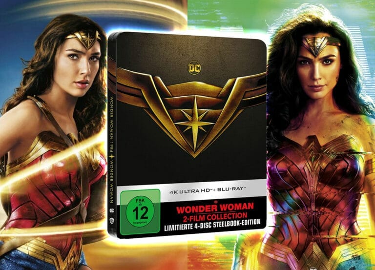 Wonder Woman + Wonder Woman 1984 erscheint als 2-Movie-Collection (4K Steelbook)