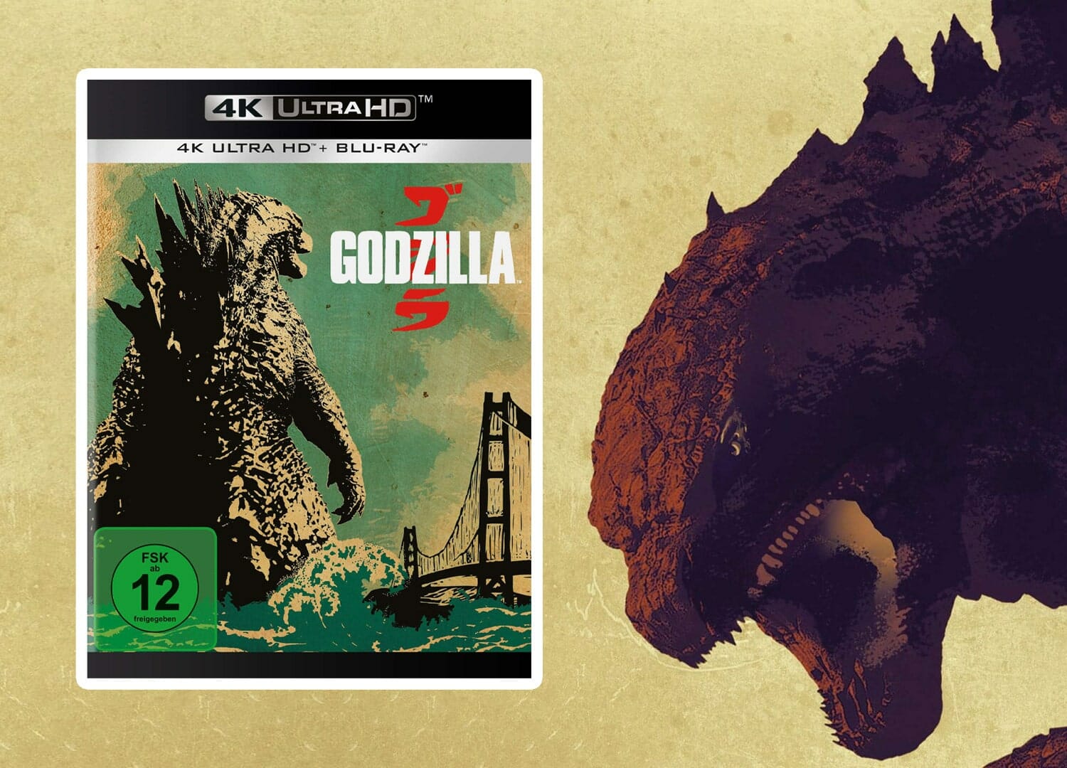 Godzilla (2014) erscheint als günstige Amaray 4K Blu-ray Godzilla (2014) erscheint als günstige Amaray 4K Blu-ray